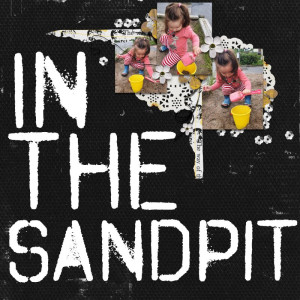 In the sandpit