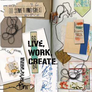 Monthly Muse Week 1 Make a Background Out of Tags