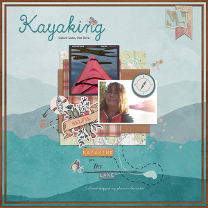 Sept 22 Inspiration: Kayaking Selfie