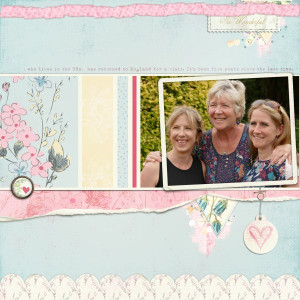 Mother and Daughters Reunited.