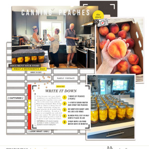 Canning Peaches
