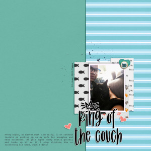 Designed by Soco_Lucy & Leo - King of the Couch