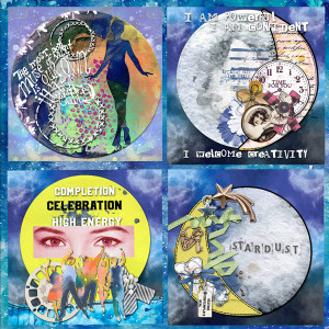 September Art Journaling Collage