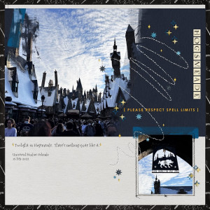 Twilight In Hogsmeade.