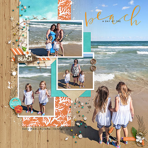 A Day At The Beach | October Inspiration Challenge