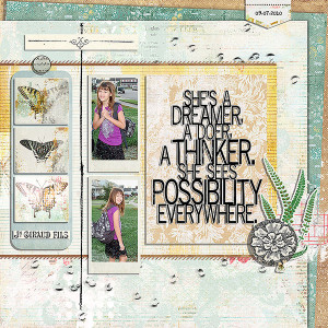 she's a dreamer