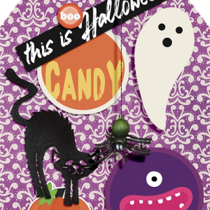 Halloween ATC