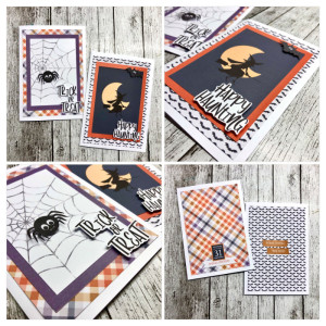 Halloween cards - close up