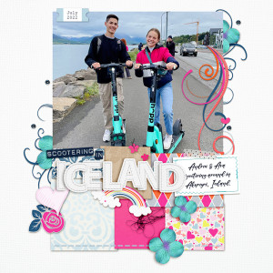 Scootering In Iceland