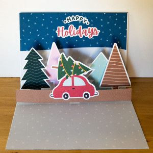 Hybrid Holiday Pop-Up Card