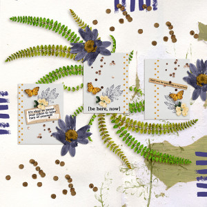Art Journaling Week 3 Card Layout