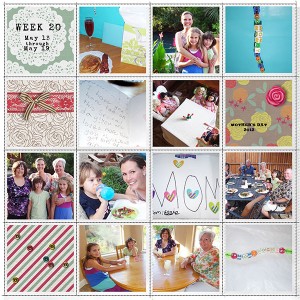 PROJECT LIFE - week 20 {page 1}