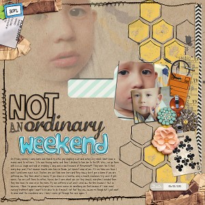 not an ordinary weekend