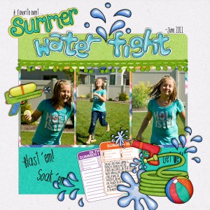 Summer Water Fight