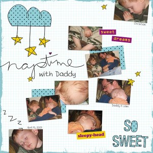 Naptime with Daddy