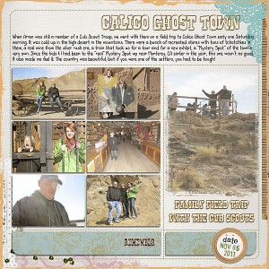 Calico Ghost Town A
