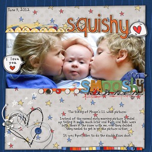 squishy smooshy kisses