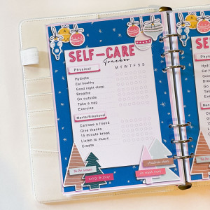 December Self-Care Tracker (hybrid)
