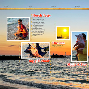 Molly's First Beach Sunset_left