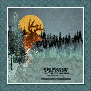 IN THE WOODED DEEP