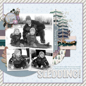 Sledding!