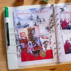 Christmas on the Farm - Left page