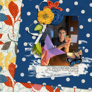 Day 1 - Finding joy in origami