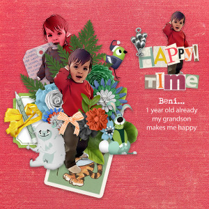 January 12 - Create A Happy Page