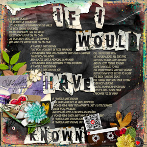 If I Would Have Known - Day 13