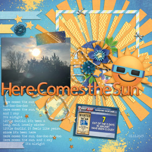 MOC11 - Day 13 - Here Comes the Sun