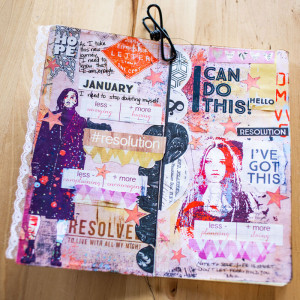 I Can Do This - Art Journal Hybrid
