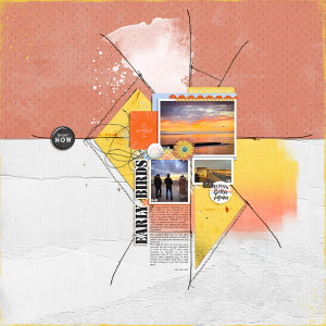 Waiting with friends