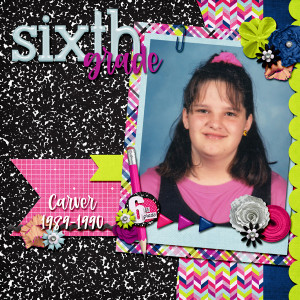 6th Grade School Pic