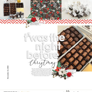 T'was the night before Christmas