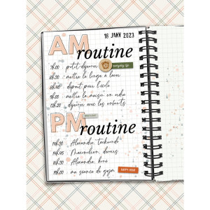 AM - PM routine