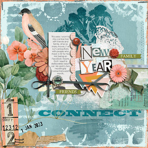 Day 2 - Art Journaling - Connect