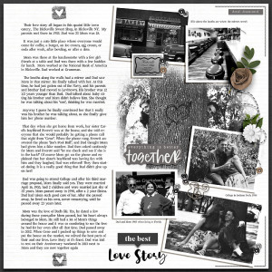 The Best Love Story (MOC11 day 25 Love Story)