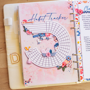 Habit Tracker -- Hybrid Planner Page