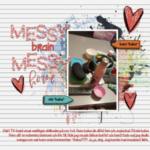 27 January Still Life - Messy Brain Messy Home