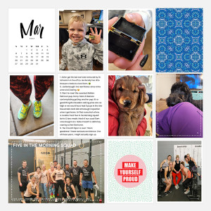 March Recap - pg 1