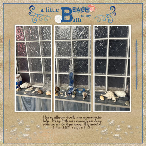 MOC D27 My little beach in my bath