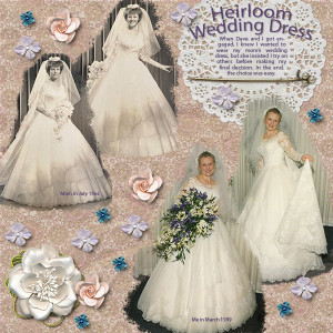 MOC 7 - Heirloom Wedding Dress