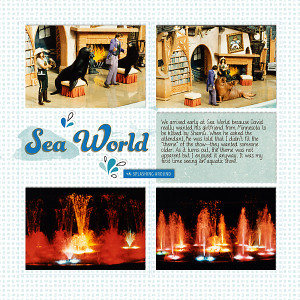Day 30 - Clean and Simple - Sea World