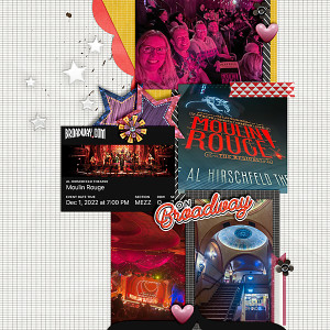 Day 26 - Tickets Please - Moulin Rouge