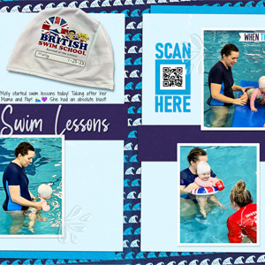Molly's First Swim Lesson