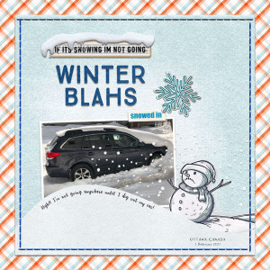 Feb 23 Photography Challenge: Winter Blahs