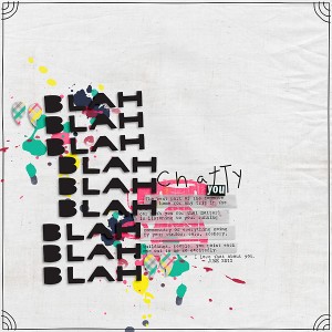 Blah Blah Blah