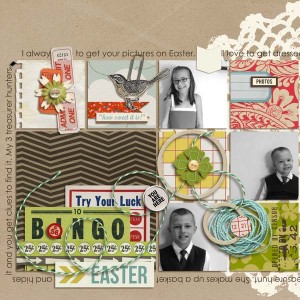 Easter Snapshots 2 Page-LEFT