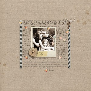 How do I love you? A Letter to Papa.