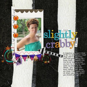slightly crabby